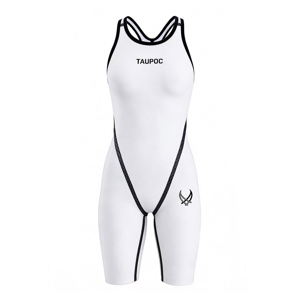 R-SKIN Racing Knee Suit-White