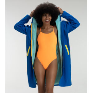 Customrized Team Swim Parkas in a variety of styles