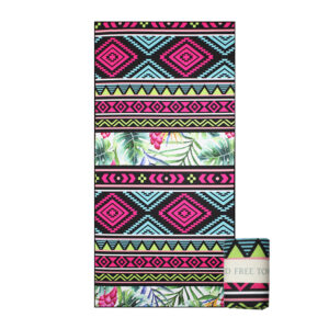Custom Beach Towels Flowers